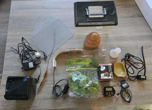 Konvolut terrarium technik - terrarium, und