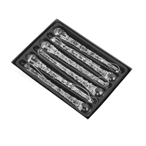 Stück eiszapfen aus glas - 6,