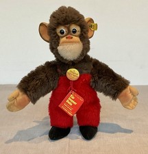 Steiff Affe mit roter Latzhose 6190/30 30 cm neuwertig