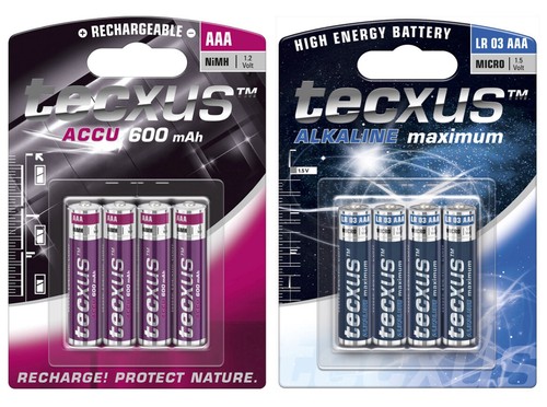 Tecxus power akkus batterien - tecxus,