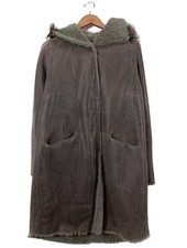 SUPREMA bodenlanger Mantel Damen Mantel Gr. DE 46 braun Casual-Look