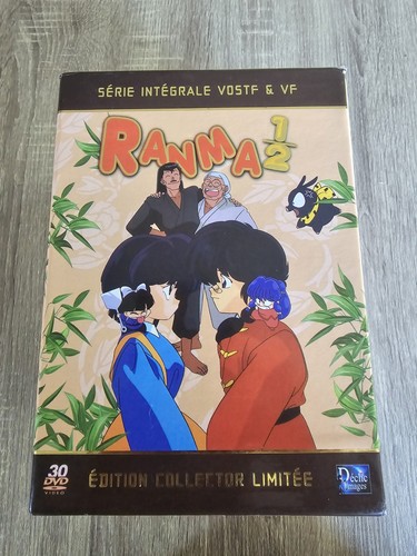 Dvd box ranma - ranma, 1/2