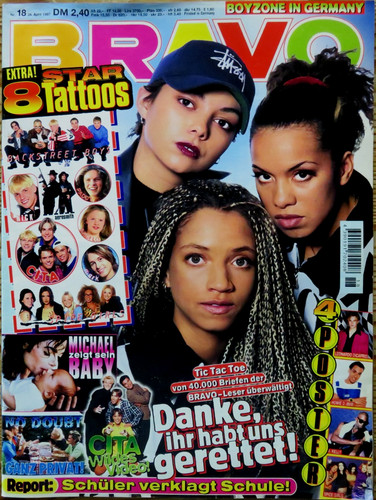 Bravo titelfoto tic tac - 18/97, titelfoto:tic