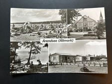 Arendsee Altmark 1975  Freibad Rathaus Kirche