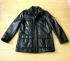 Torras Ledermantel Herren