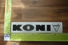Alter Aufkleber Motorsport Tuning Rallye Motorrad Federn Fahrwerk KONI (UUB)