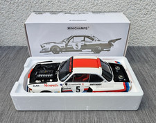1:18 Minichamps BMW 3.5 CSL Gruppe 5 S. Manhalter Winner Havirov Int. 1977