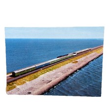 Postkarte sylt hindenburgdamm - sylt,