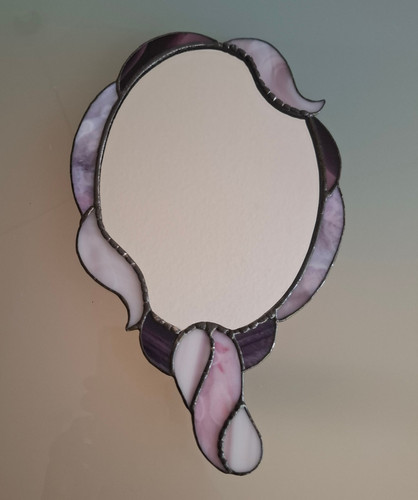 Vintage handspiegel - vintage,