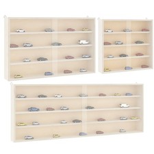 Sammlervitrine mit Türen Holz Wandvitrine Wandregal Hängeregal Schaukasten Neu