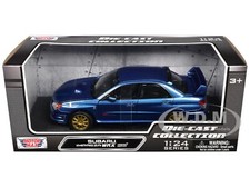 SUBARU IMPREZA WRX STI BLUE