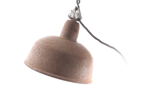 Old rustic hanging lamp - rustic,