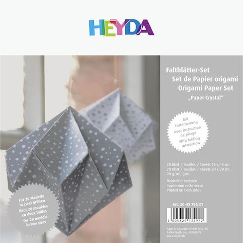 Heyda kristall origami - 3d,
