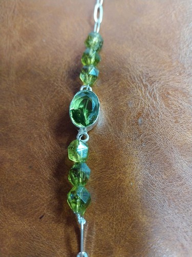 Armband mit peridot - peridot, steinen