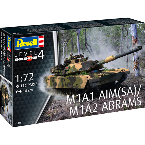 Revell 03346 m1a1 aim - 1:72,