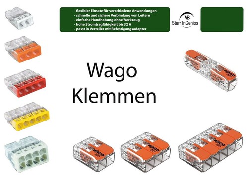 Wago klemmen mit hebel - wago,