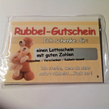 Rubbel-Gutschein " einen