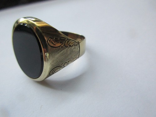 Antiker herren goldring - antiker,