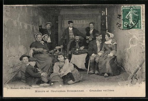 Ansichtskarte familie mit - ansichtskarte,