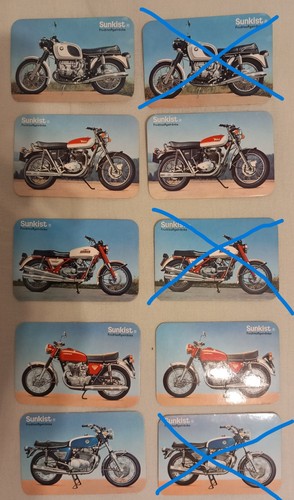 Stück sammelbilder sunkist - stück,