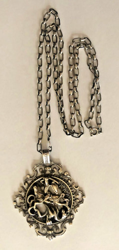 Bas anhänger mit kette sankt - anhänger,