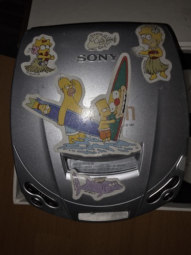 Retro sony discmen - cd, player