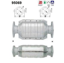 AS Katalysator Kat für TOYOTA