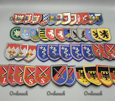 BUNDESWEHR VERBANDSABZEICHEN - MASCHINENGEWEBT - BITTE AUSWAHL TREFFEN - BW