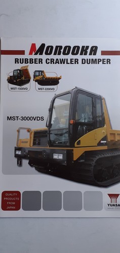 Morooka rubber crawler dumper - rubber,