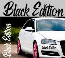 Aufkleber Black Edition Car Auto Sticker Tuning JDM Decal Bike LKW Vinyl 2020