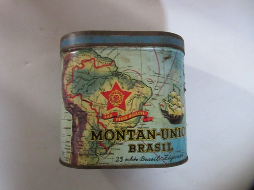 Alte brasil zigarren blechdose - alte, brasil-zigarren-blechdose