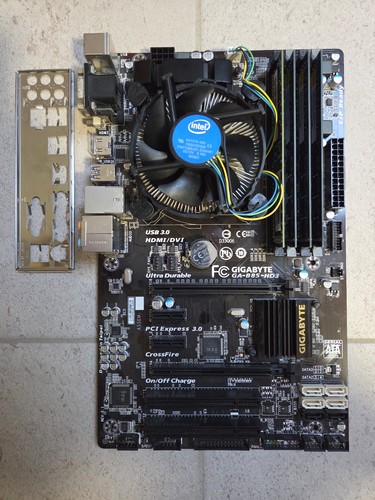 Mainboard bundle gigabyte - mainboard,