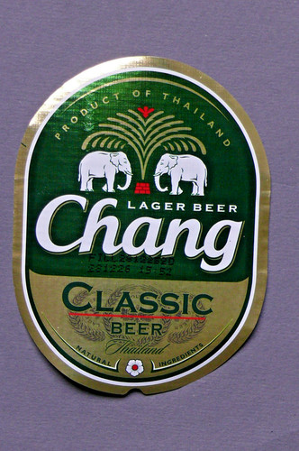 Chang thailand bier - chang, bier-