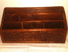 Utensilien-Box, Briefhalter