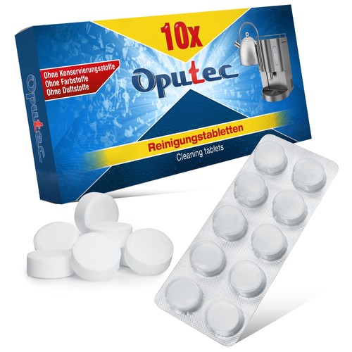 10x oputec reinigungstabletten - 10x,