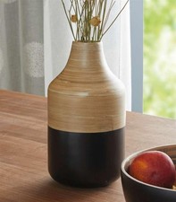 Bambus Deko Vase "Black