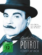 AGATHA CHRISTIE  POIROT COLLECTORS BOX David Suchet LIMITED 45 DVD Gesamtedition