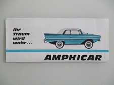 Amphicar prospekt brochure - prospekt,