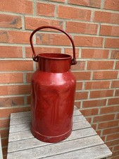 Alte große Milchkanne mit Henkel - Rot - Vintage - Schirmständer - Landhaus Deko