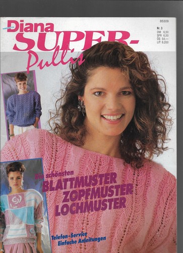 Strickheft diana super pullis - diana, super-pullis