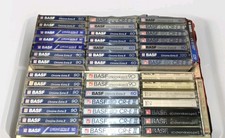 42 Stück BASF Musikkassetten