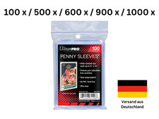 100 bis 1000 Stück Ultra Pro Card Soft Penny Sleeves "Standart" NEU & OVP !