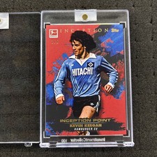 2024-25 Topps Inception Bundesliga Kevin Keegan /5 Red Hamburger SV HSV Legend