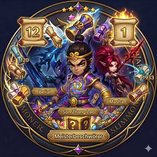 Summoners war account - summoners, starter