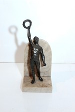 Skulptur Athlet / Sportler mit