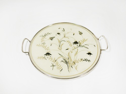 Art deco tablett tortenplatte - art,