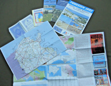 Infomaterial Prospekte Tunesien Hammamet etc. + Kartenmaterial ca. 1992 Teppich
