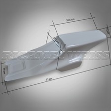 DR175 HARLEY DAVIDSON SPORTSTER STORZ OPTIK FLAT TRACK GFK Heck Renn Höcker NEU