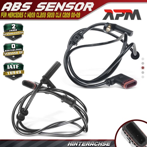 Abs sensor hinten - 2x,