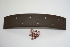 Bremsbelag + Nieten für Bautz AS120 AS 120 Bremse 45x5x265 Ritscher 412